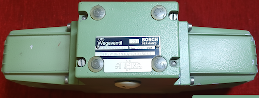 شیربرقی هیدرولیک بوش سایز ۳:۸ فرمان باز پدیده هیدرولیک پنوماتیک رنجبر